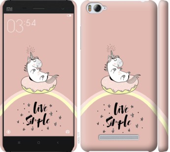 

Чехол Единорожка в пончике для Xiaomi Mi 4i 719485