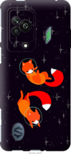 Чехол Лисички в космосе для Xiaomi Black Shark 5