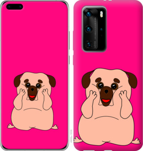 

Чохол Веселий мопс на Huawei P40 Pro 933595
