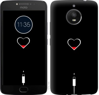 

Чохол Подзарядка сердца для Motorola Moto E4 Plus 721517