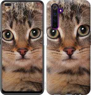 

Чохол Смугастий котик на Realme 6 Pro 920655