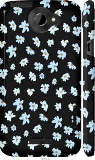 

Чехол Цветочный для HTC One X+ 989307