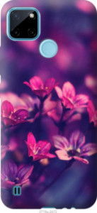 Чехол Пурпурные цветы для Realme C21Y