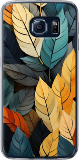

Чохол Кольорове листя на Samsung Galaxy S6 G920 1629632