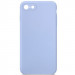 Silicone Case Square Full Camera Protective (AA) NOLOGO для Apple iPhone 6/6s (4.7") (Голубой / Lilac Blue)