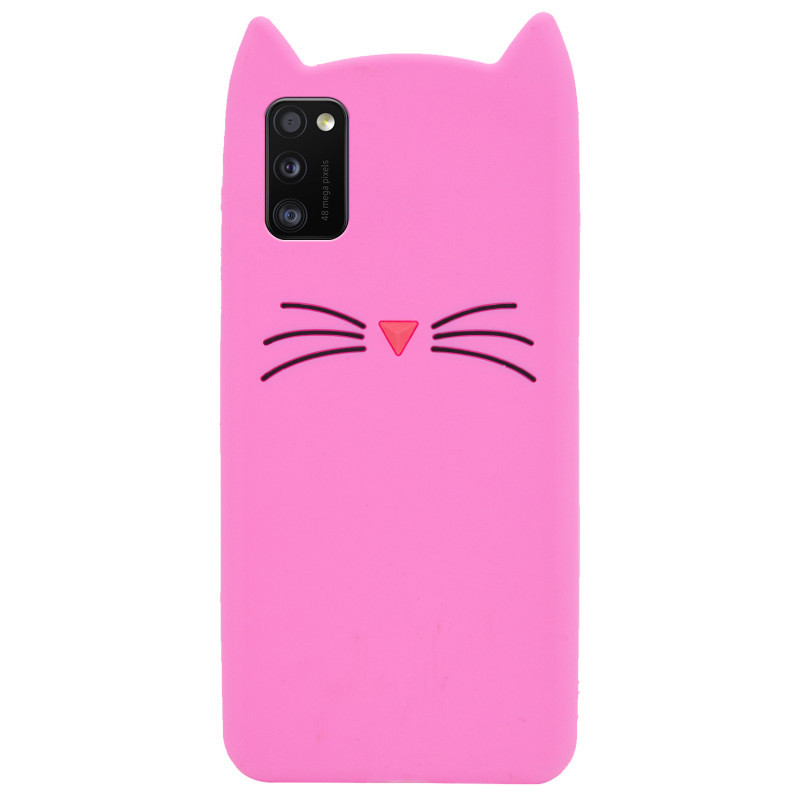 

Силиконовая накладка 3D Cat для Samsung Galaxy A41 (Розовый) 905648