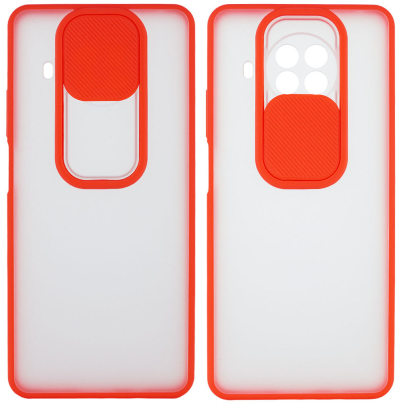 Чохол Camshield mate TPU зі шторкою для камери для Xiaomi Mi 10T Lite / Redmi Note 9 Pro 5G (Червоний)