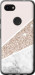 Чехол Пастельный мрамор для Google Pixel 3a XL