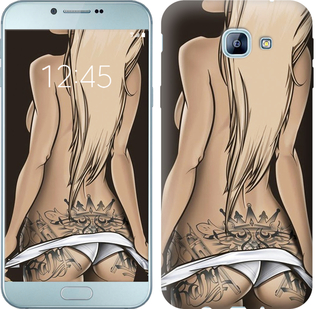 

Чехол Девушка с татуировкой для Samsung Galaxy A8 (2016) A810 644111