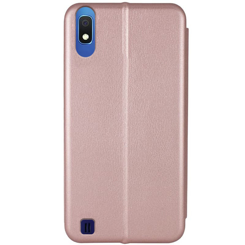 Фото Шкіряний чохол-книжка Classy на Samsung Galaxy A10 (A105F) (Rose Gold) на vchehle.ua