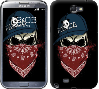 

Чехол Череп в кепке для Samsung Galaxy Note 2 N7100 357921