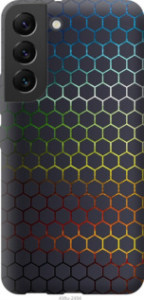 Чехол Переливающиеся соты для Samsung Galaxy S22