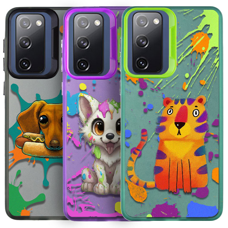 TPU+PC чохол TakiTaki Graffiti magic glow на Samsung Galaxy S20 FE