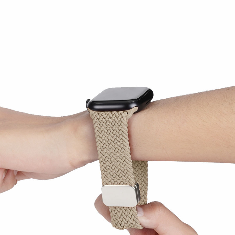 Фото Ремешок Dux Ducis Nylon Woven для Apple Watch 38/40/41/42mm(ser.10) (Biege) в магазине vchehle.ua