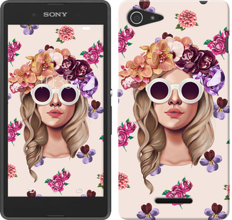 

Чохол Дівчина з квітами v2 на Sony Xperia E3 D2202 190348