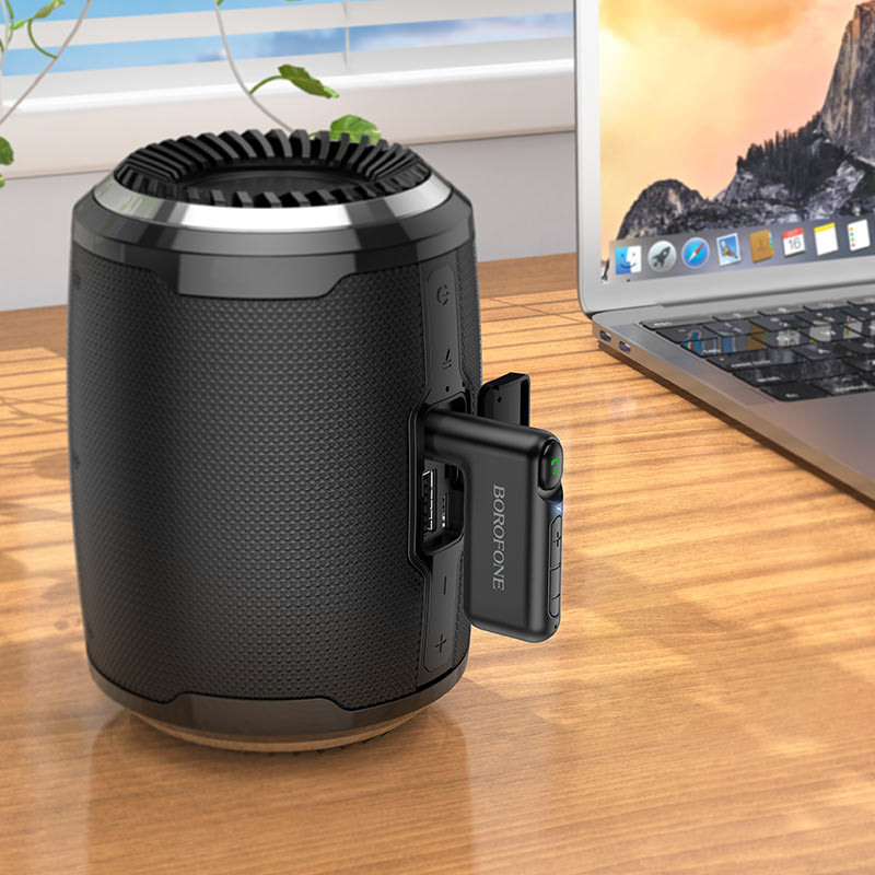Заказать Bluetooth аудио ресивер BOROFONE BC35 (Черный) на vchehle.ua