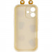 Фото Чохол TPU Toys Case with Ears на Apple iPhone 16 (6.1") (Sand) в маназині vchehle.ua