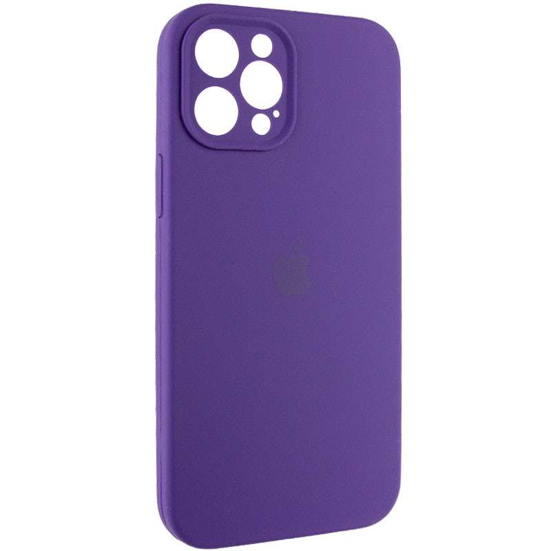 Фото Чехол Silicone Case Full Camera Protective (AA) для Apple iPhone 14 Pro Max (6.7") (Фиолетовый / Amethyst) на vchehle.ua