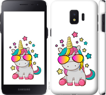 

Чохол Єдиноріг в окулярах на Samsung Galaxy J2 Core 911612