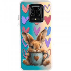 TPU+PC чехол TakiTaki Love magic glow для Xiaomi Redmi Note 9S