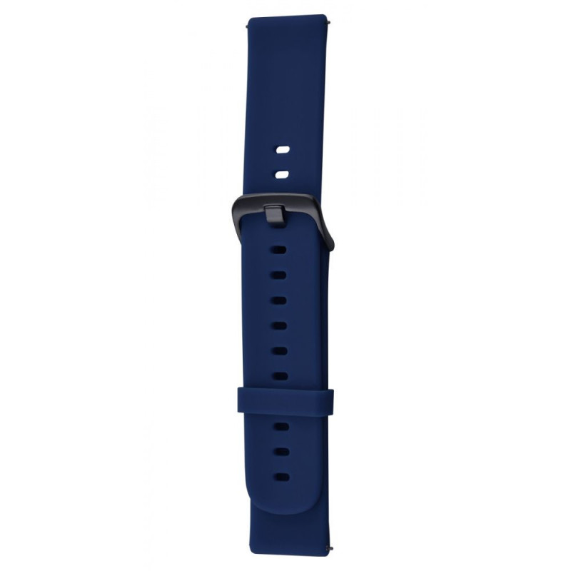 Ремешок Silicone Original для Xiaomi Amazfit/Samsung 22 mm (Синий / Navy blue)