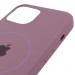 Чохол Silicone Case Full Protective (AA) with Magnetic Safe на Apple iPhone 11 Pro Max (6.5") (Ліловий / Lilac Pride) в магазині vchehle.ua