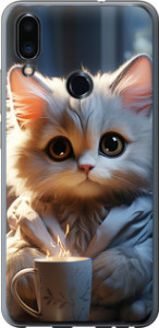 Чехол White cat для Meizu Note 9