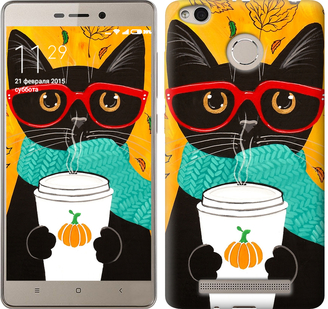 

Чохол Осінній кіт для Xiaomi Redmi 3 Pro 639784