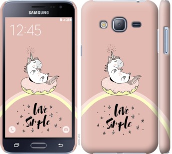

Чохол Єдинорожки в пончике на Samsung Galaxy J3 Duos (2016) J320H 719205