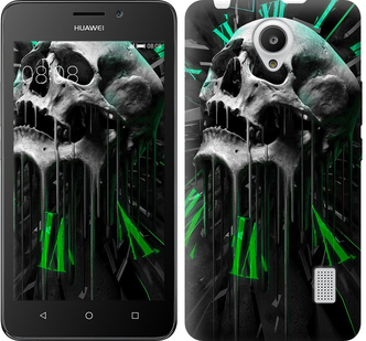 

Чохол Череп-годинник на Huawei Y635 645117