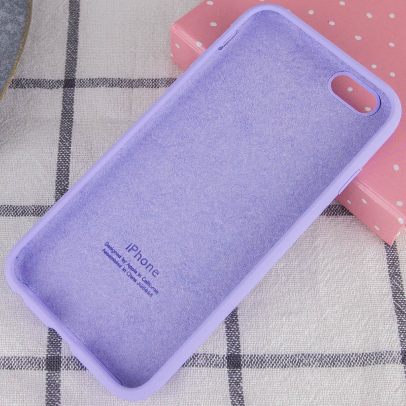 Фото Чехол Silicone Case Full Protective (AA) для Apple iPhone 6/6s (4.7") (Сиреневый / Dasheen) в магазине vchehle.ua