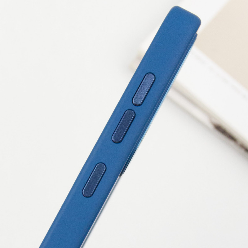 Купить TPU чехол Bonbon Metal Style для Samsung Galaxy S23 (Синий / Denim Blue) на vchehle.ua