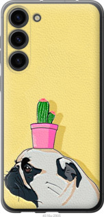 

Чехол Мопс с кактусом для Samsung Galaxy S23 Plus 1516804