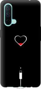 Чохол Подзарядка сердца для iPhone на OnePlus Nord CE