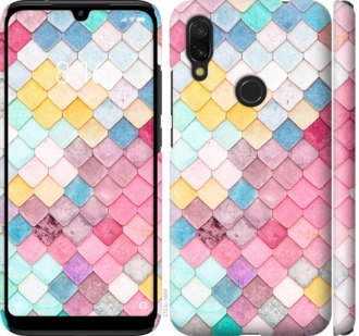 

Чехол Красочная черепица для Xiaomi Redmi 7 710556
