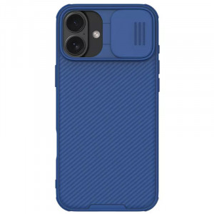 Карбоновая накладка Nillkin CamShield Pro Magnetic для Apple iPhone 16 (6.1")