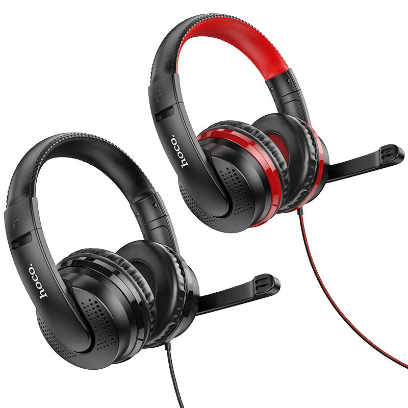 Накладные наушники Hoco W103 Magic Tour Gaming (3.5mm/1.2m)