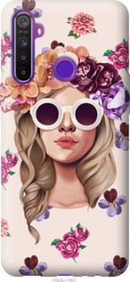 

Чехол Девушка с цветами v2 для Realme 6i 1062067