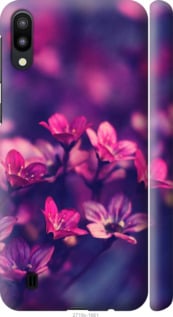 Чехол Пурпурные цветы для Samsung Galaxy M10