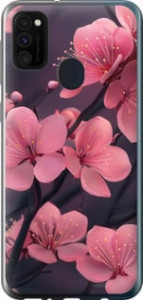 Чохол Пурпурна сакура для Samsung Galaxy M21