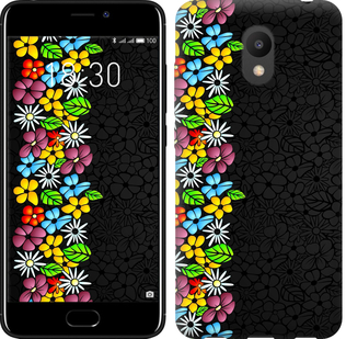 

Чохол квітковий орнамент на Meizu M6 651818