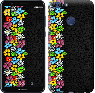 

Чохол квітковий орнамент на Huawei Honor 9 Lite 659084