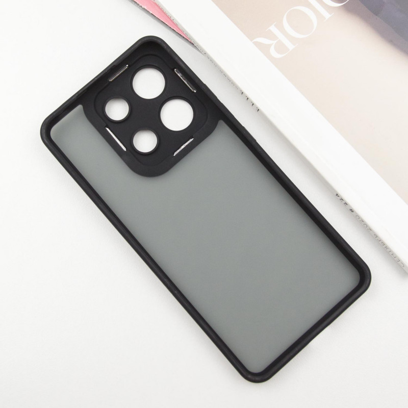 Фото TPU+PC чохол Accent на Xiaomi Poco X6 / Note 13 Pro 5G (Black) в маназині vchehle.ua