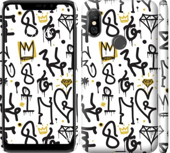 

Чехол Graffiti art для Xiaomi Redmi Note 6 Pro 745369