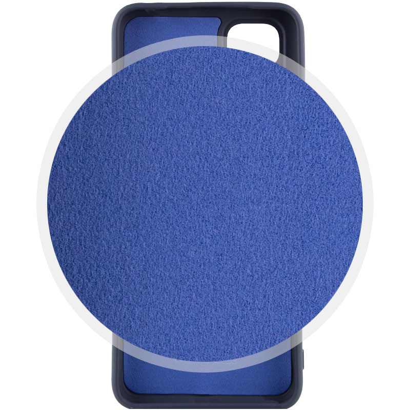 Фото Чохол Silicone Cover Lakshmi Full Camera (AA) на Xiaomi Redmi Note 11 (Global) / Note 11S (Синій / Midnight Blue) в маназині vchehle.ua