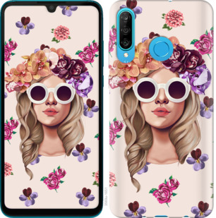 

Чехол Девушка с цветами v2 для Huawei Honor 10i 868599