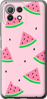 Чехол Розовый арбуз для Xiaomi Mi 11 Lite