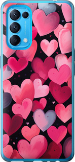 

Чехол Сердечки 4 для Oppo Find X3 Lite 1646368