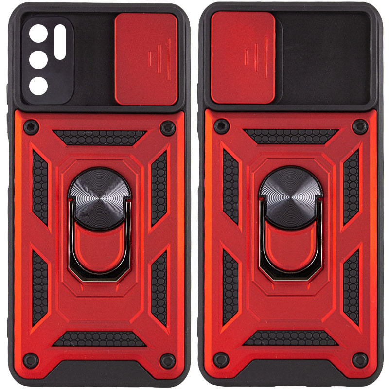 

Ударостійкий чохол Camshield Serge Ring for Magnet для Xiaomi Redmi Note 10 5G (Червоний) 1175461