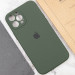 Купить Чехол Silicone Case Full Camera Protective (AA) для Apple iPhone 12 Pro (6.1") (Зеленый / Cyprus Green) на vchehle.ua